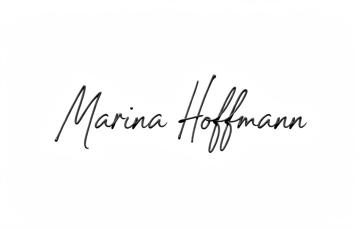 Unterschrift Marina Hoffmann